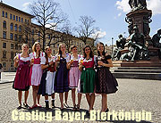 Casting zur "Bayerischen Bierkönigin 2015" im GOP Varieté Theater, München am 14.04.2015  (©Foto. Martin Schmitz)